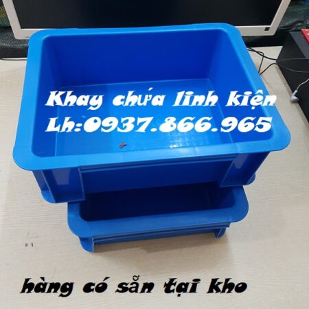 khay nhựa đựng chip trong dây chuyền, khay đựng phụ kiện may mặc, khay nhựa