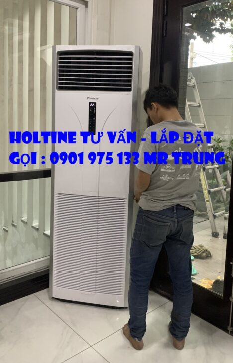 Máy lạnh tủ đứng Daikin 3.5HP FVC85AV1V chiều 29.000BTU