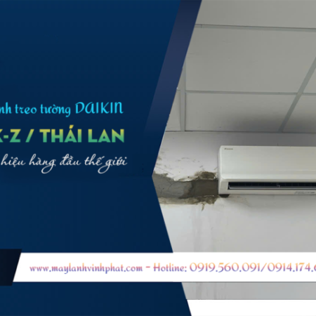 Đơn vị đại lý Bán Điều hòa treo tường DAIKIN 1.5HP FTKZ35 hàng chính hãng – giá tốt