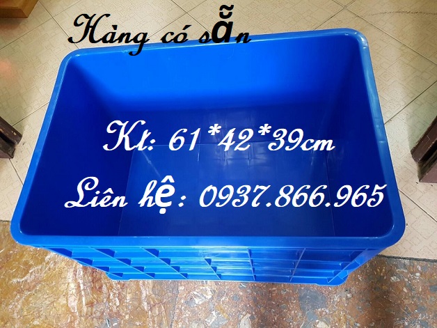 Thùng đặc cao 39, thùng nhựa, hộp nhựa đặc có nắp, thùng nhựa