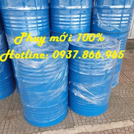 Thùng phuy sắt cũ, phuy cũ, phuy, phuy phế thải, phuy nắp mở 200l