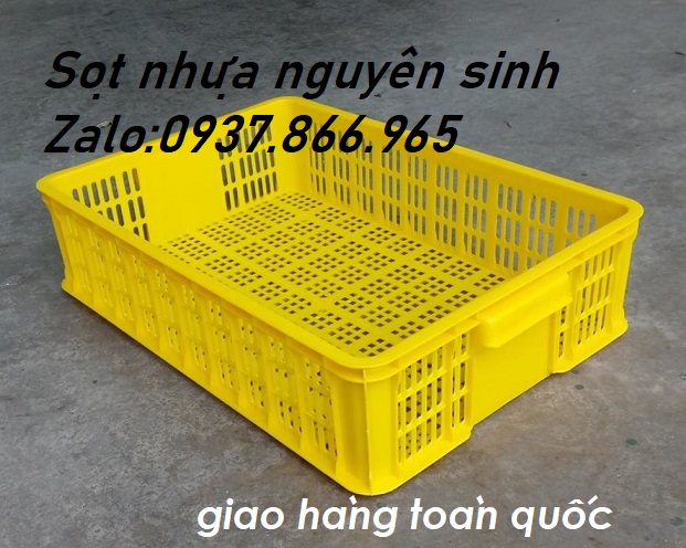 Sóng 1T5, sọt cao 15cm, sọt dùng kho lạnh, sọt đựng rau củ việt