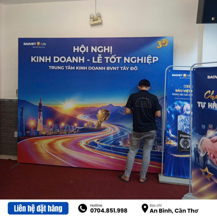 thiết kế in ấn thi công sự kiện