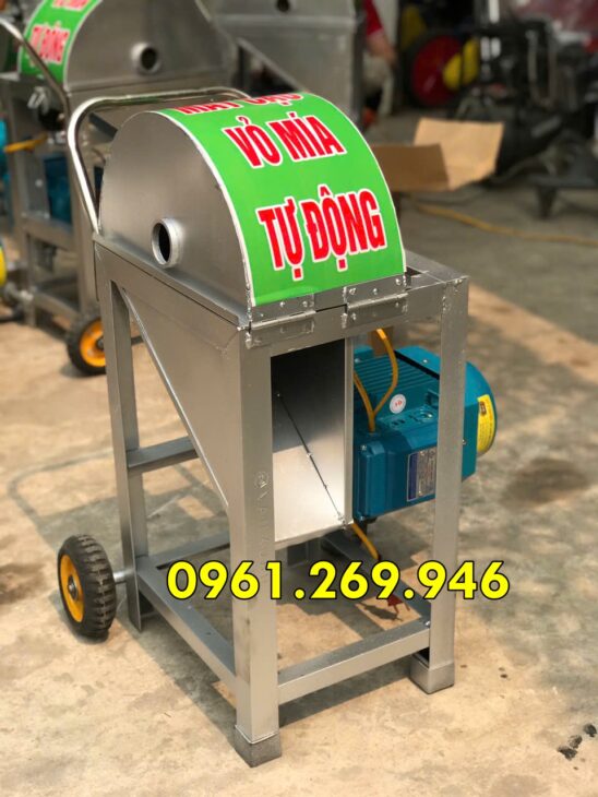 Máy Cạo Vỏ Mía 9 Chổi – Cạo Mía Nhanh Gấp 10 Lần – Quán Đông Khách Nhờ Chiếc Máy Này!