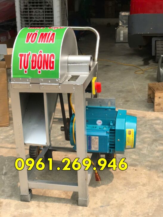 Máy Cạo Vỏ Mía 9 Chổi – Cạo Mía Nhanh Gấp 10 Lần – Quán Đông Khách Nhờ Chiếc Máy Này!