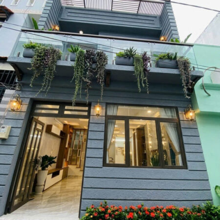 GIÁ 4.x TỶ- SỔ RIÊNG- NHÀ MỚI DT 5×10- CÓ PHÒNG TẦNG TRỆT – HUỲNH TẤN PHÁT– KDC HIỆN HỮU, HOÀN CÔNG