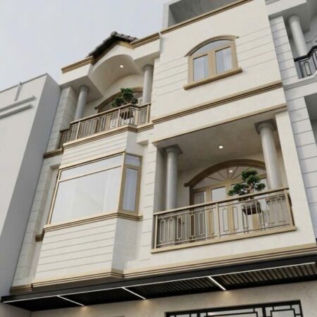 CHI 6.x TỶ- NHÀ 4 TẦNG- GẦN HOÀNG QUỐC VIỆT- GẦN PHÚ MÝ HƯNG- HXH 5M- DT 6 x 10 – 2 LẦU- 4PN- HOÀN