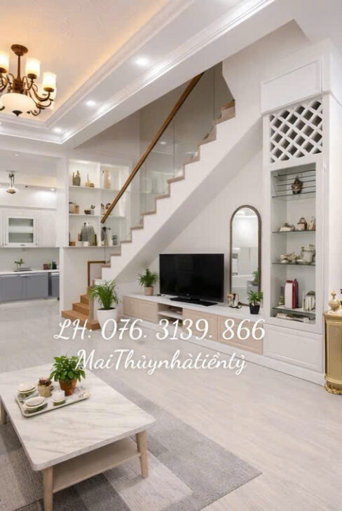 GIÁ 7. x TỶ- HTP- GẦN PHÚ MỸ HƯNG- NHÀ MỚI 4T- DT 4.8 x 23- DÂN TRÍ- HOÀN CÔNG.