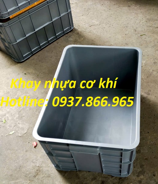 Sản xuất màu thùng nhựa theo yêu cầu, thùng nguyên sinh, thùng kín có nắp đậy