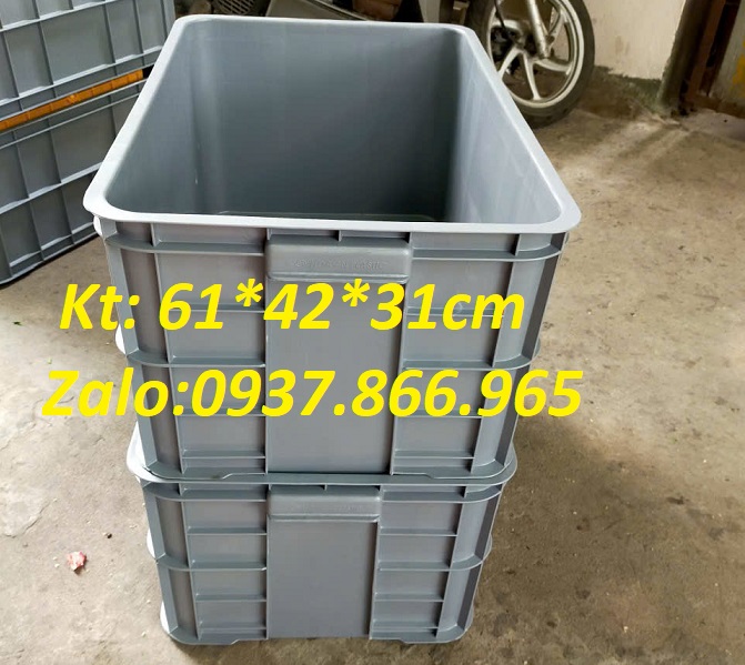 Sản xuất màu thùng nhựa theo yêu cầu, thùng nguyên sinh, thùng kín có nắp đậy