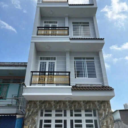 SIÊU PHẨM QUẬN 7- NHÀ MỚI 4 TẦNG – SÁT VÁCH PHÚ MỸ HƯNG – GIÁ CHỈ 6. X TỶ – DT GẦN 60M2.