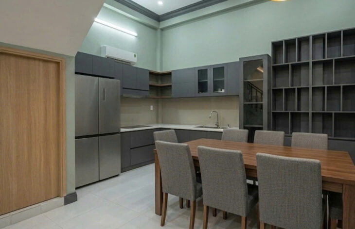 GIÁ 9.X TỶ- SIÊU PHẨM LÊ THỊ CHỢ- QUẬN 7- NHÀ 4T- DT 5 X 13- ĐƯỜNG XE TẢI.