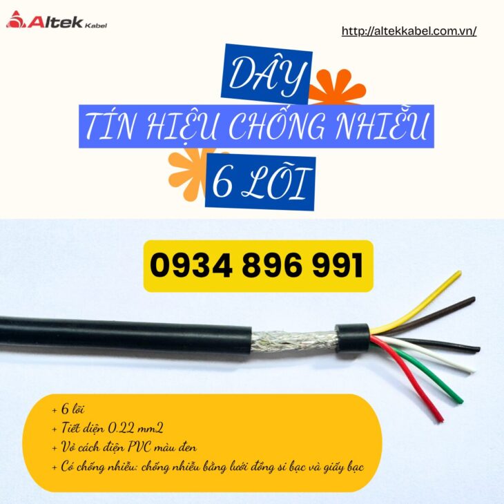 Báo Giá Cáp 6×0.22 mm² Tại Hải Phòng, Quảng Ninh, Bắc Ninh: Altek Kabel Chính Hãng