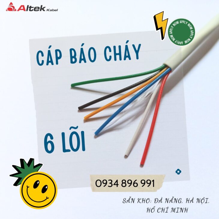 Cáp 6 Lõi 0.22mm² Altek Kabel: Chính Hãng – Giao Nhanh Cần Thơ, Long An, Bình Dương