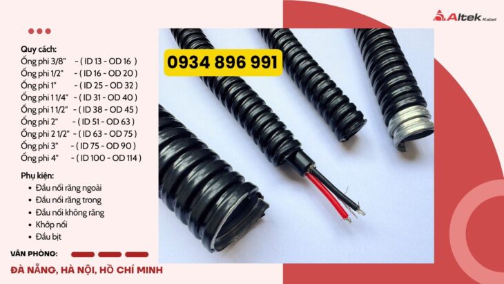 Phân Phối Ống Ruột Gà Lõi Thép Phi 25 Tại Long An, Bình Dương, TP.HCM (Giao Nhanh)