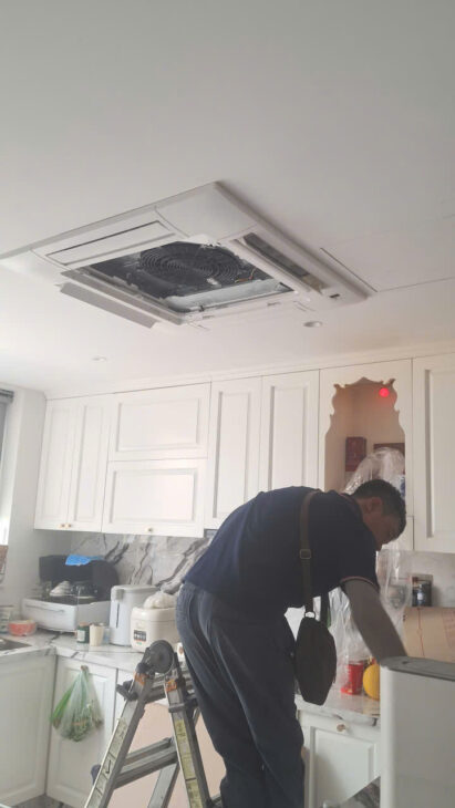 Lắp Máy Lạnh Âm Trần Mitsubishi Heavy Cho Cửa Hàng TP.HCM – Giải Pháp Tiết Kiệm Điện