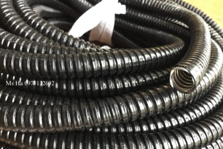 Ống ruột gà lõi thép bọc nhựa – giải pháp bảo vệ dây điện an toàn và bền bỉ