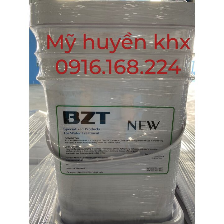 BZT NEW – VI SINH BỘT XỬ LÝ ĐÁY AO 🦐