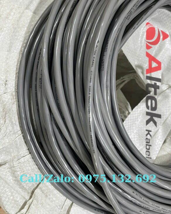 Cáp điều khiển Altek Kabel – giải pháp truyền tín hiệu ổn định cho hệ thống công nghiệp và tự động