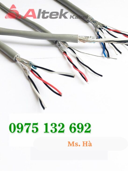 Chuyên cung cấp cáp vặn xoắn Altek Kabel dùng cho hệ thống âm thanh, điều khiển và truyền tín hiệu