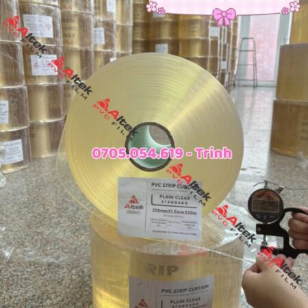 Cuộn Rèm Trong Suốt Cho Quán, Kho, Xưởng