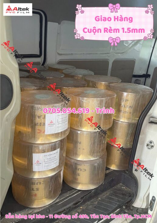 Cuộn Rèm Trong Suốt Cho Quán, Kho, Xưởng