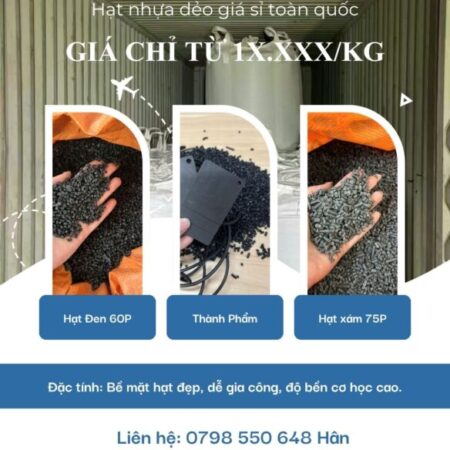 Hạt nhựa dẻo giá sỉ toàn quốc – giá chỉ từ 1x.xxx/kg
