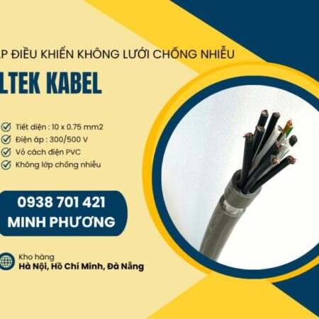 Cáp tín hiệu không lưới chống nhiễu 10×0.75mm2 có sẵn Đà Nẵng, Huế, Bình Định
