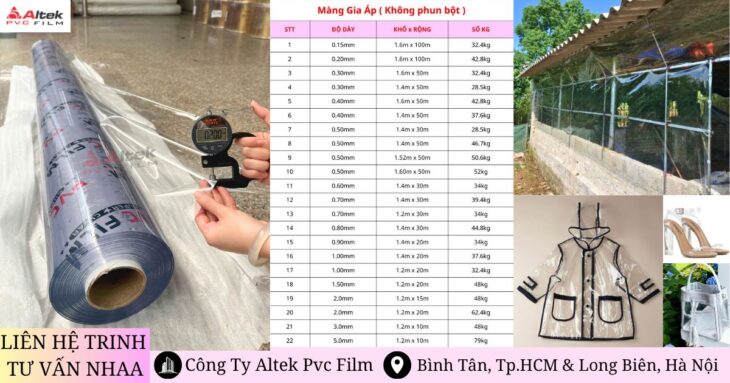 Màng nhựa pvc là gì? Đặc điểm và những ứng dụng của pvc