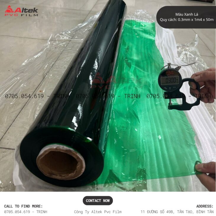 Màng nhựa pvc trong màu siêu phẩm cực hot, bestseler