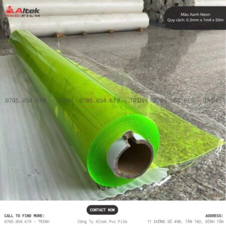 Màng nhựa pvc trong màu siêu phẩm cực hot, bestseler