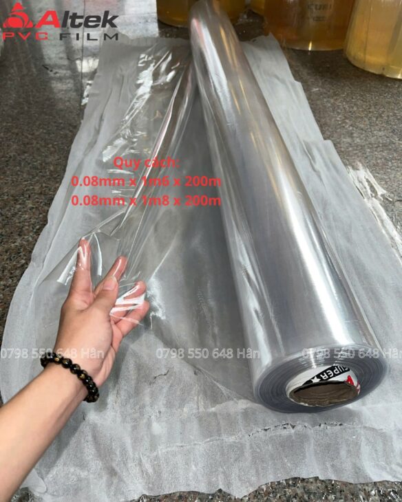 Xả kho màng nhựa pvc trong suốt- hàng có sẵn