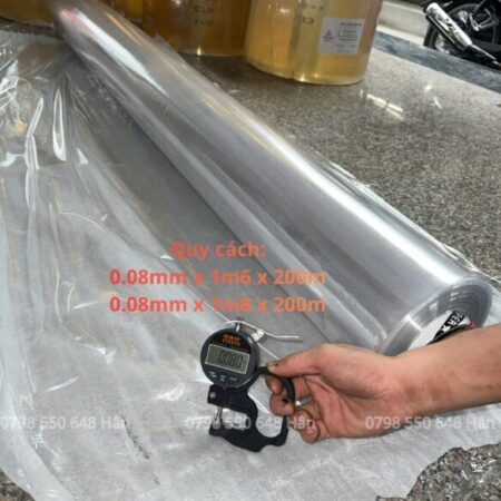 Xả kho màng nhựa pvc trong suốt- hàng có sẵn