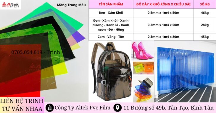 Màng nhựa pvc là gì? Đặc điểm và những ứng dụng của pvc