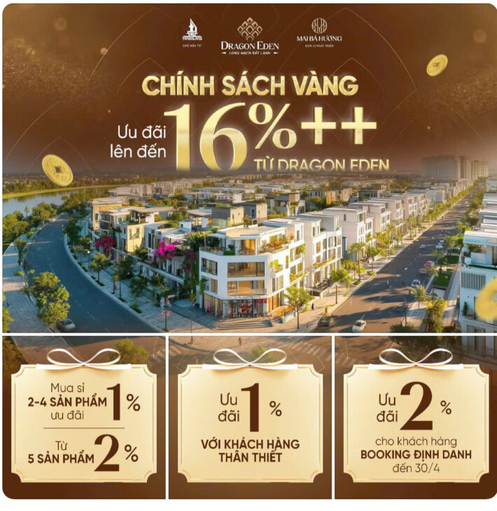 DRAGON EDEN: SỔ ĐỎ RÕ RÀNG, LỢI THẾ VỮNG VÀNG