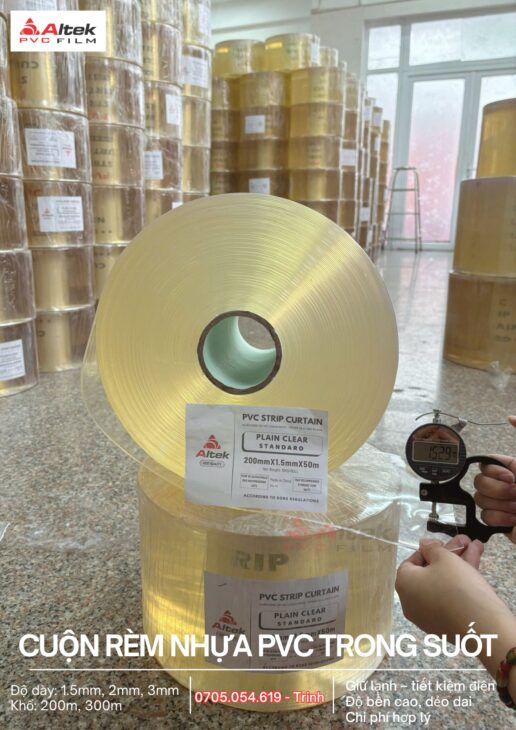 Rèm nhựa pvc giải pháp tốt cho mùa hè, mát mẻ cho mọi không gian