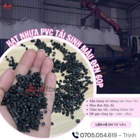 Bán hạt nhựa pvc tái sinh giá 1x.xxx đ/kg – sẵn hàng tại Long An