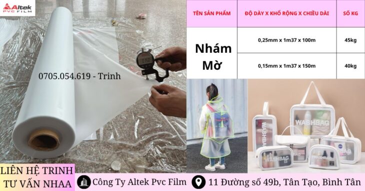 Màng nhựa pvc là gì? Đặc điểm và những ứng dụng của pvc