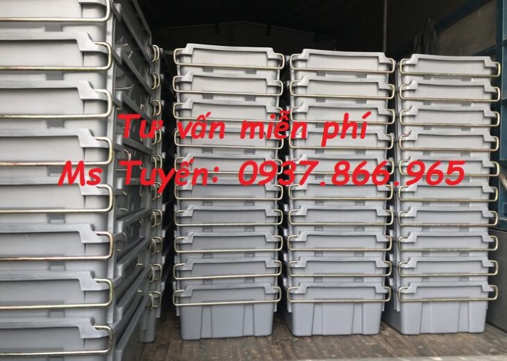 Tại Long Biên bán thùng đặc có quai sắt, thùng nhựa đặc, khay cơ khí
