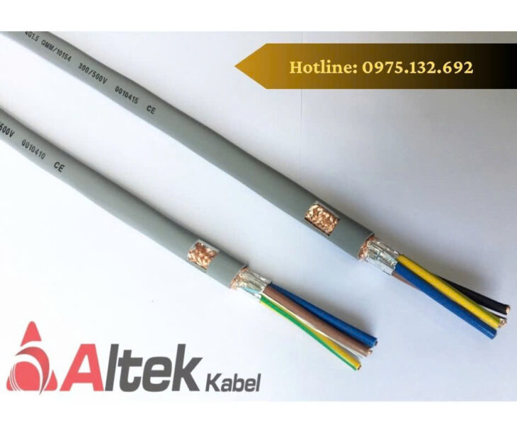 Cáp điều khiển Altek Kabel – giải pháp truyền tín hiệu ổn định cho hệ thống công nghiệp và tự động