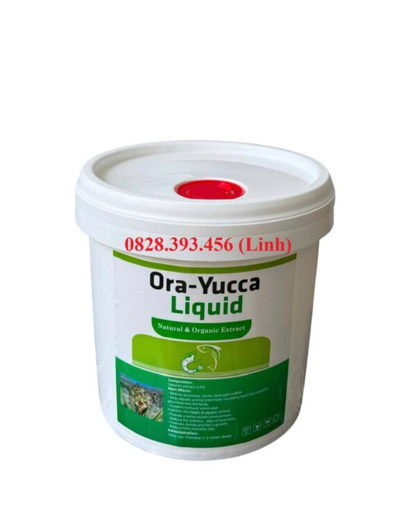 ORA-YUCCA LIQUID- Yucca nước giúp xử lý khí độc trong ao nuôi tôm