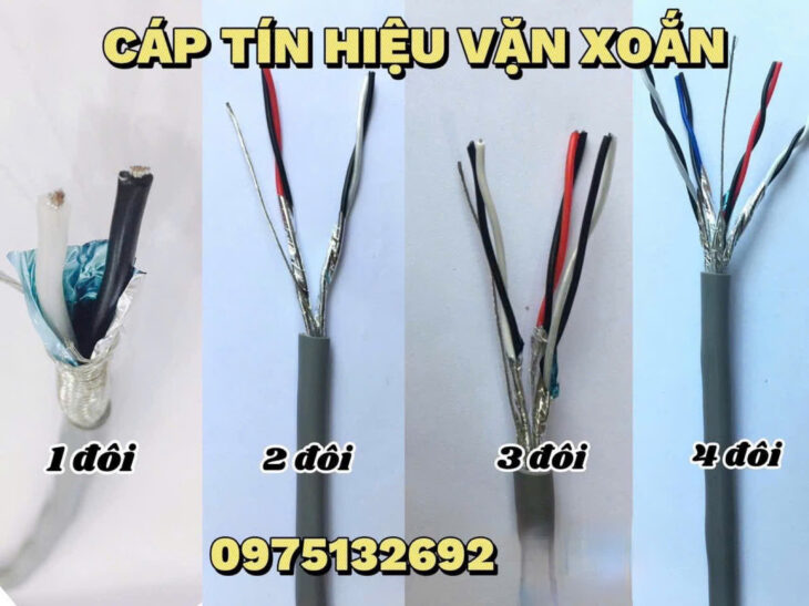 Cáp tín hiệu chống nhiễu xoắn đôi Altek Kabel