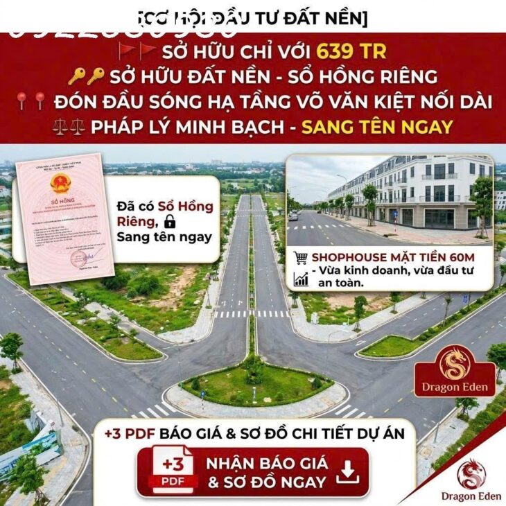 DRAGON EDEN: SỔ ĐỎ RÕ RÀNG, LỢI THẾ VỮNG VÀNG