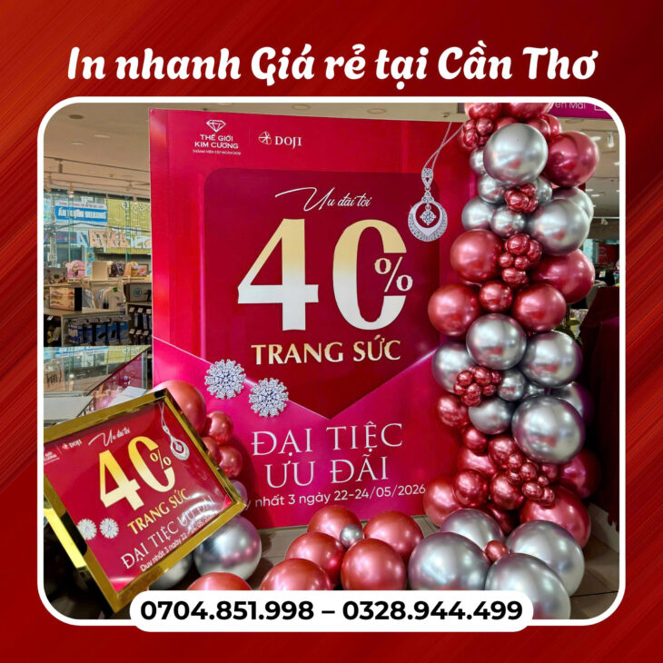 thiết kế in ấn thi công sự kiện