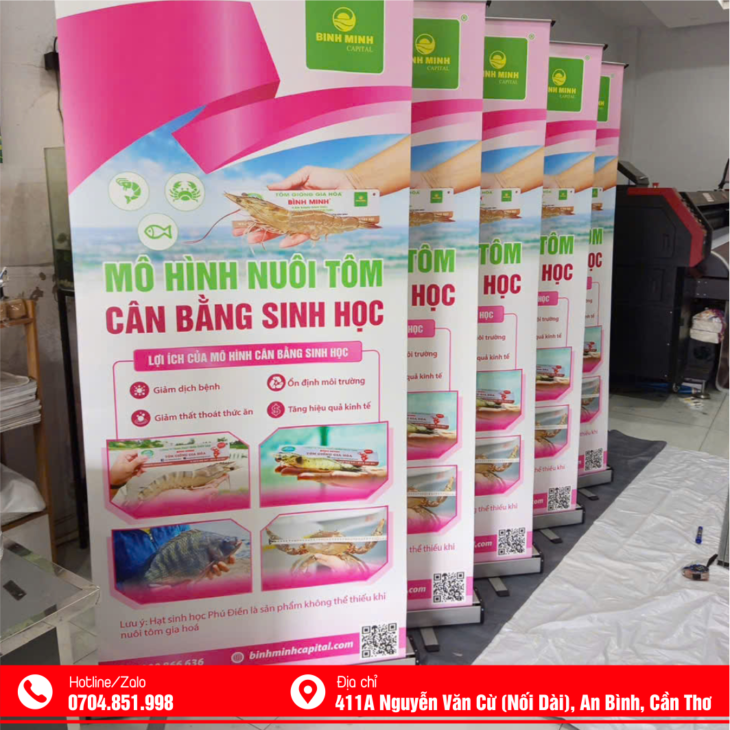 in standee lấy liền tại cần thơ