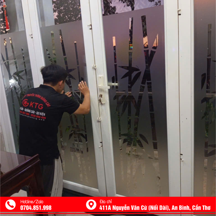 THI CÔNG DECAL DÁN KÍNH GIÁ TỐT