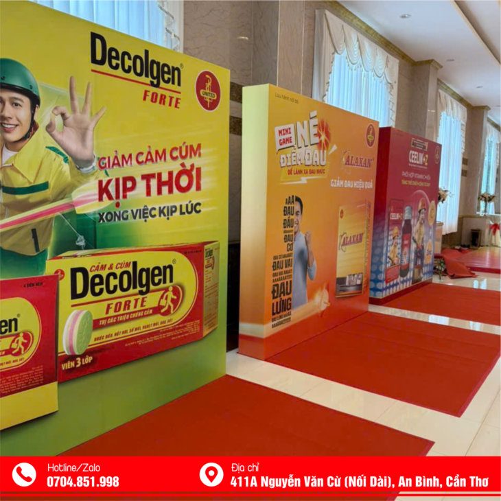 THI CÔNG BACKDROP TRỌN GÓI TẠI CẦN THƠ