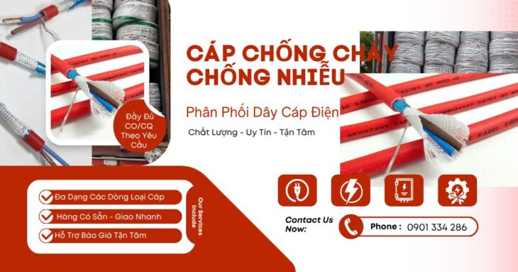 Báo Giá Cáp Chống Cháy Chống Nhiễu Cho Công Trình, Dự Án