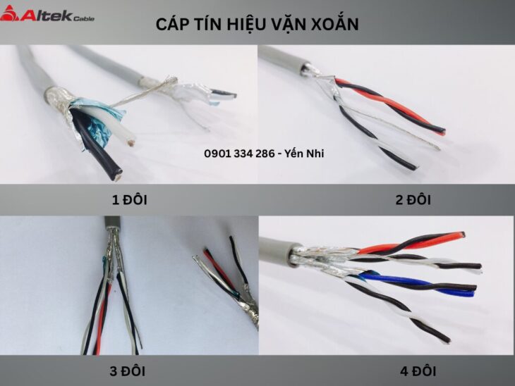 Bảng Giá Cáp Tín Hiệu Vặn Xoắn ALTEK KABEL Mới Nhất 7/2026