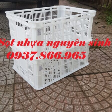 Sọt nhựa hở( sọt nguyên sinh), sọt nhựa rỗng,sọt đựng hải sản, sọt đựng nông sản